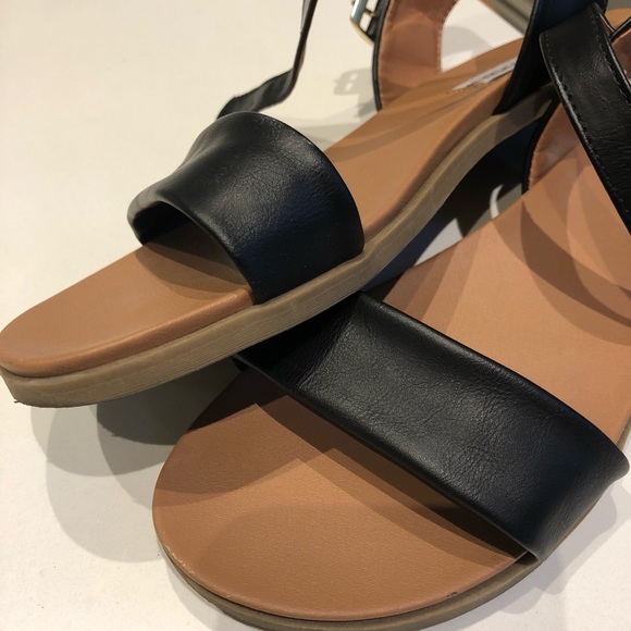 Steve Madden sandals- black size 6.5 - Picture 4 of 4